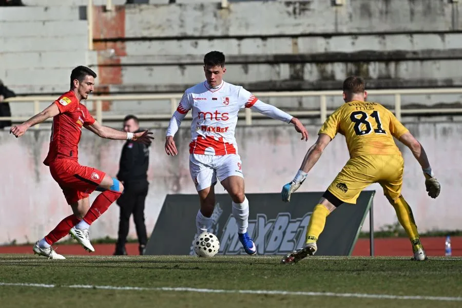 Šestjuk na meču sa Radničkim iz Kragujevca (@MNPress)