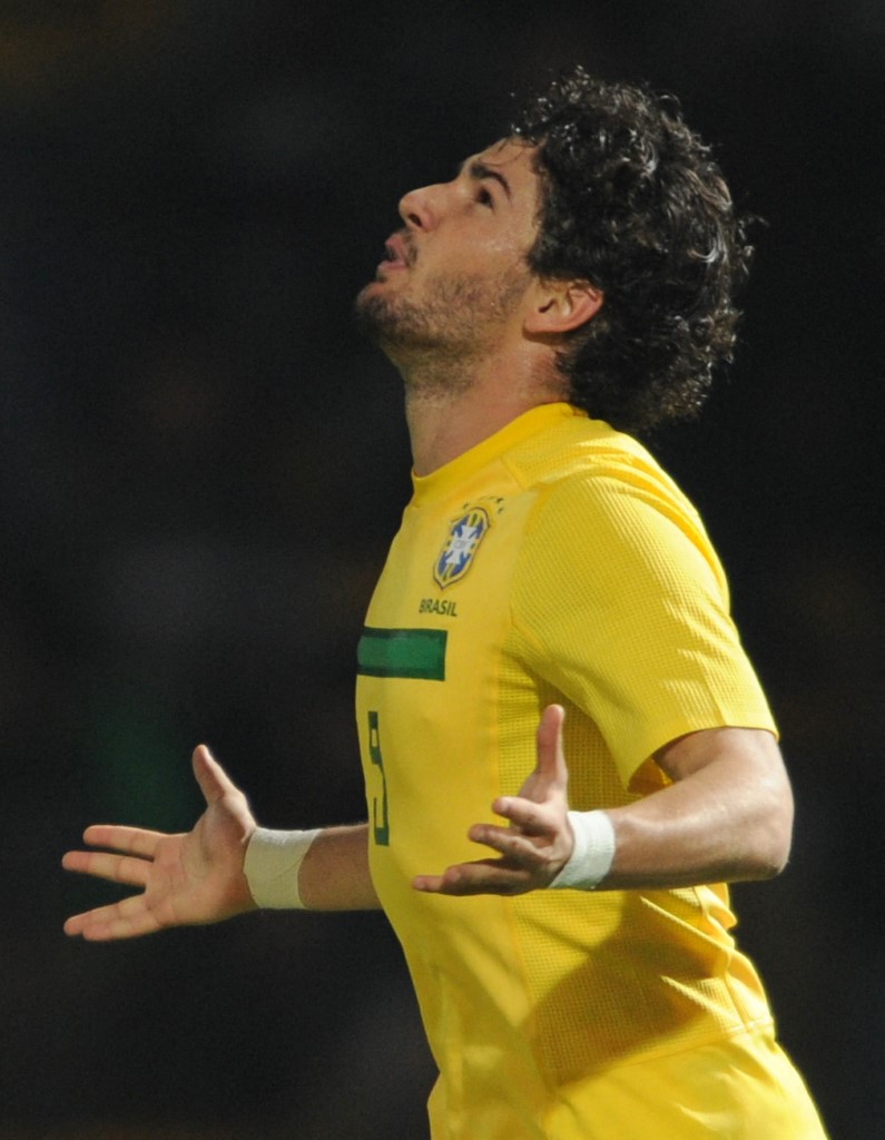 Alešandre Pato u dresu Brazila (AFP)