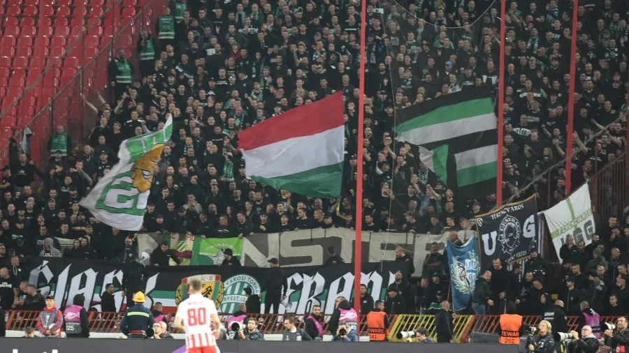 ©MN Press (Navijači Ferencvaroša na Marakani protiv Crvene zvezde oktobra 2022. godine)