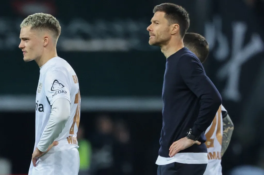 Florijan Virc i Ćabi Alonso uskoro neće biti deo Bajer Leverkuzena (©AFP)