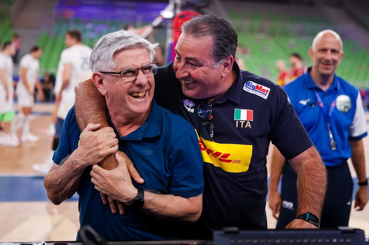 Raul Lozano i Ferdinando De Đorđi (©FIVB)