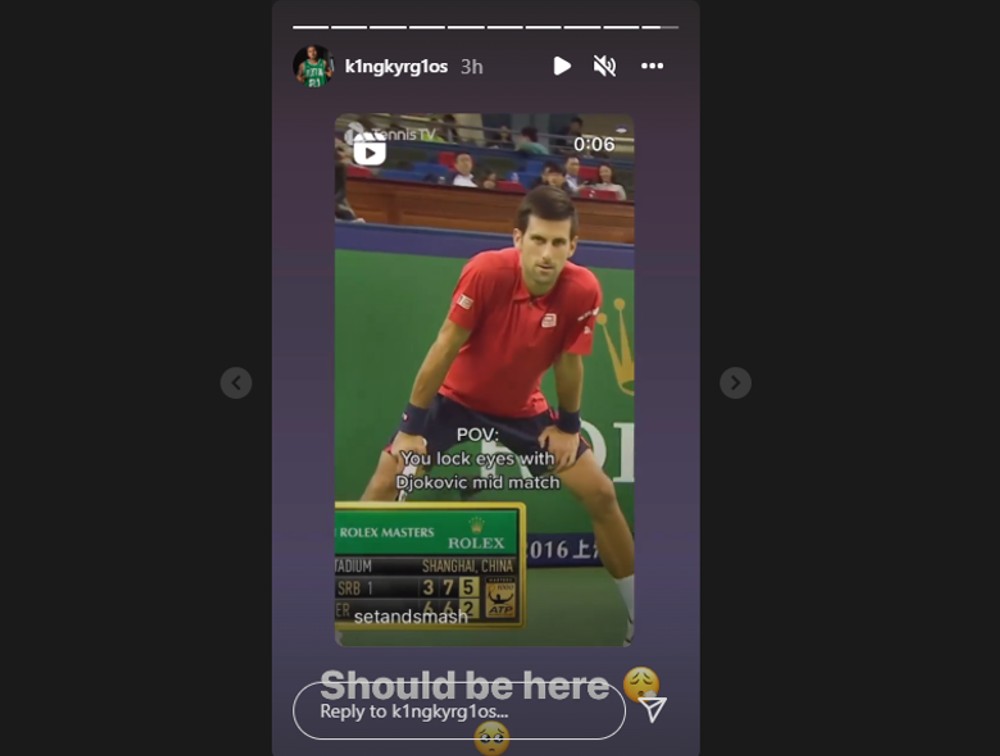 Screenshot - instagram.com/stories/k1ngkyrg1os