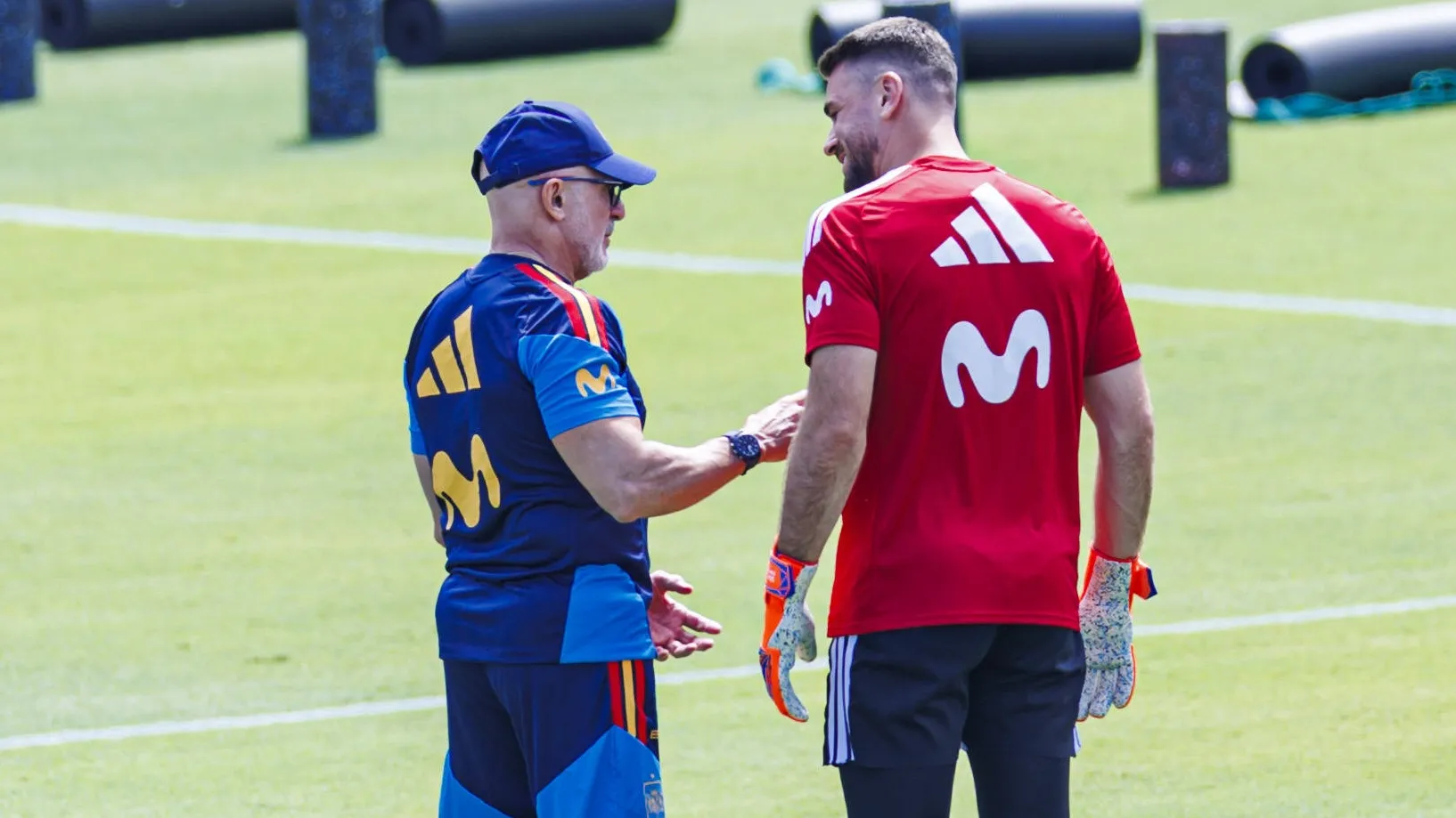 Luis de la Fuente i Unai Simon (PGS Photo Agency) xPGSxPhotoxAgencyx