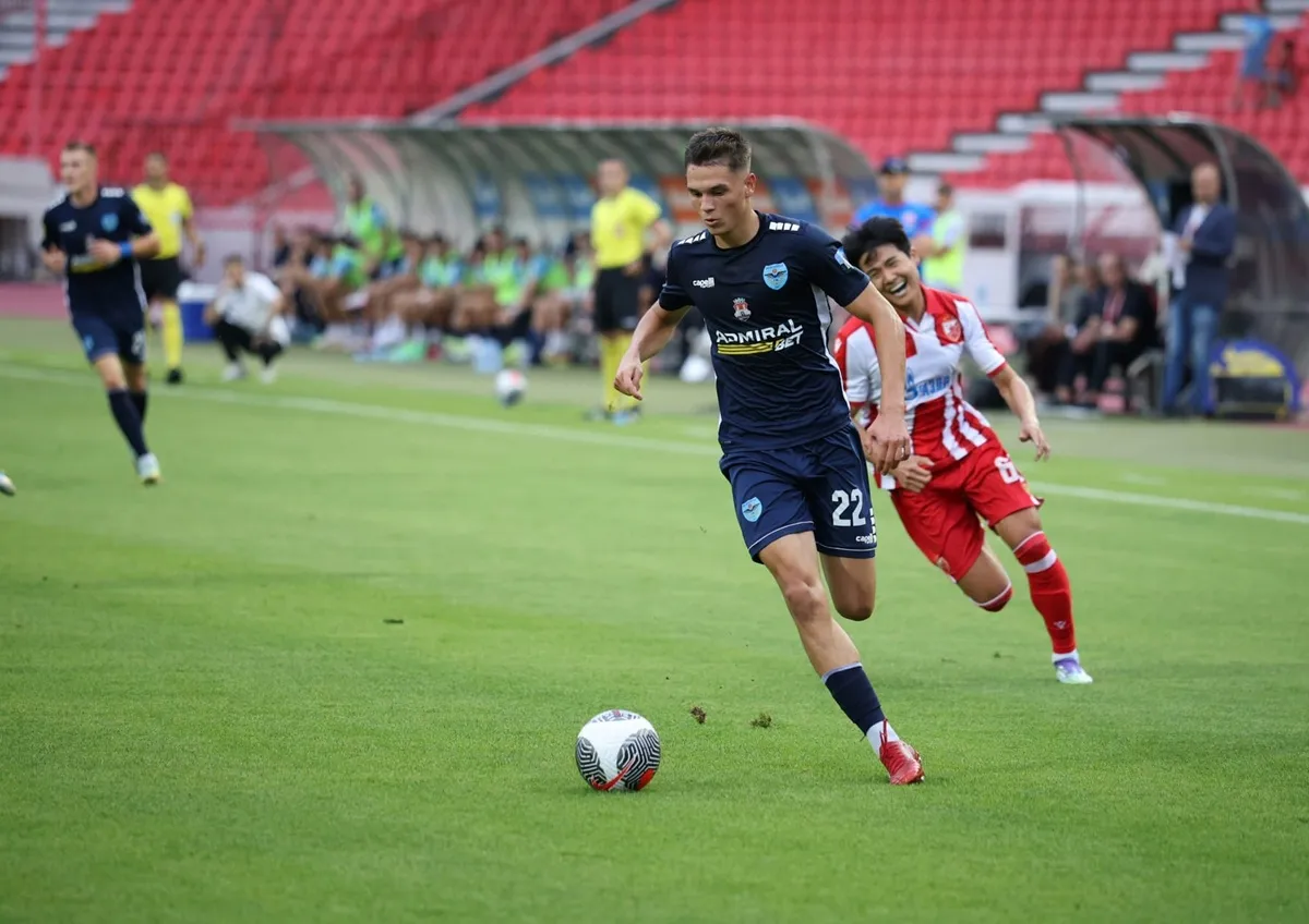 Jovan Milosavljević protiv Zvezde (FK Železničar)