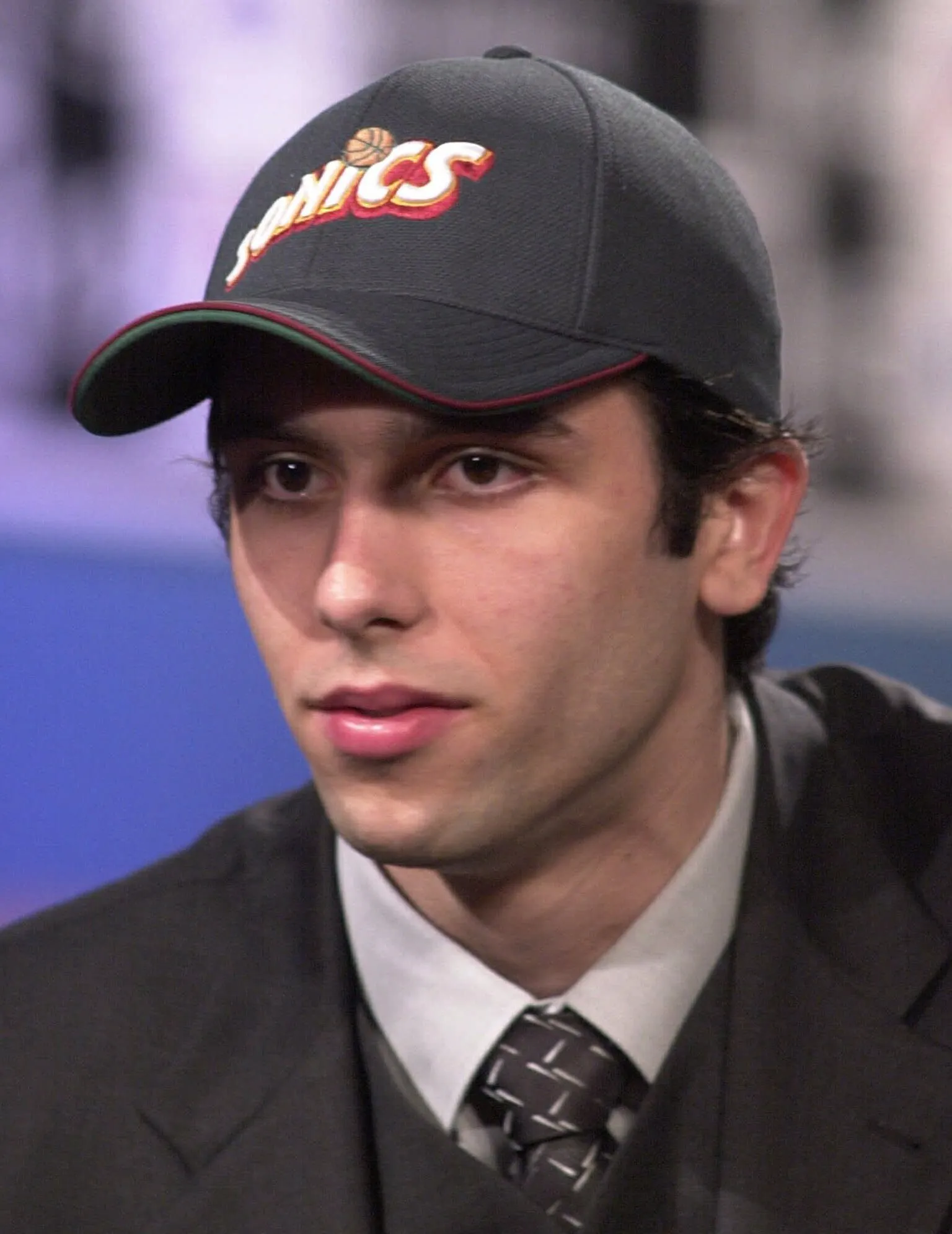 Vladimir Radmanović na NBA draftu (FOTO: Guliver)