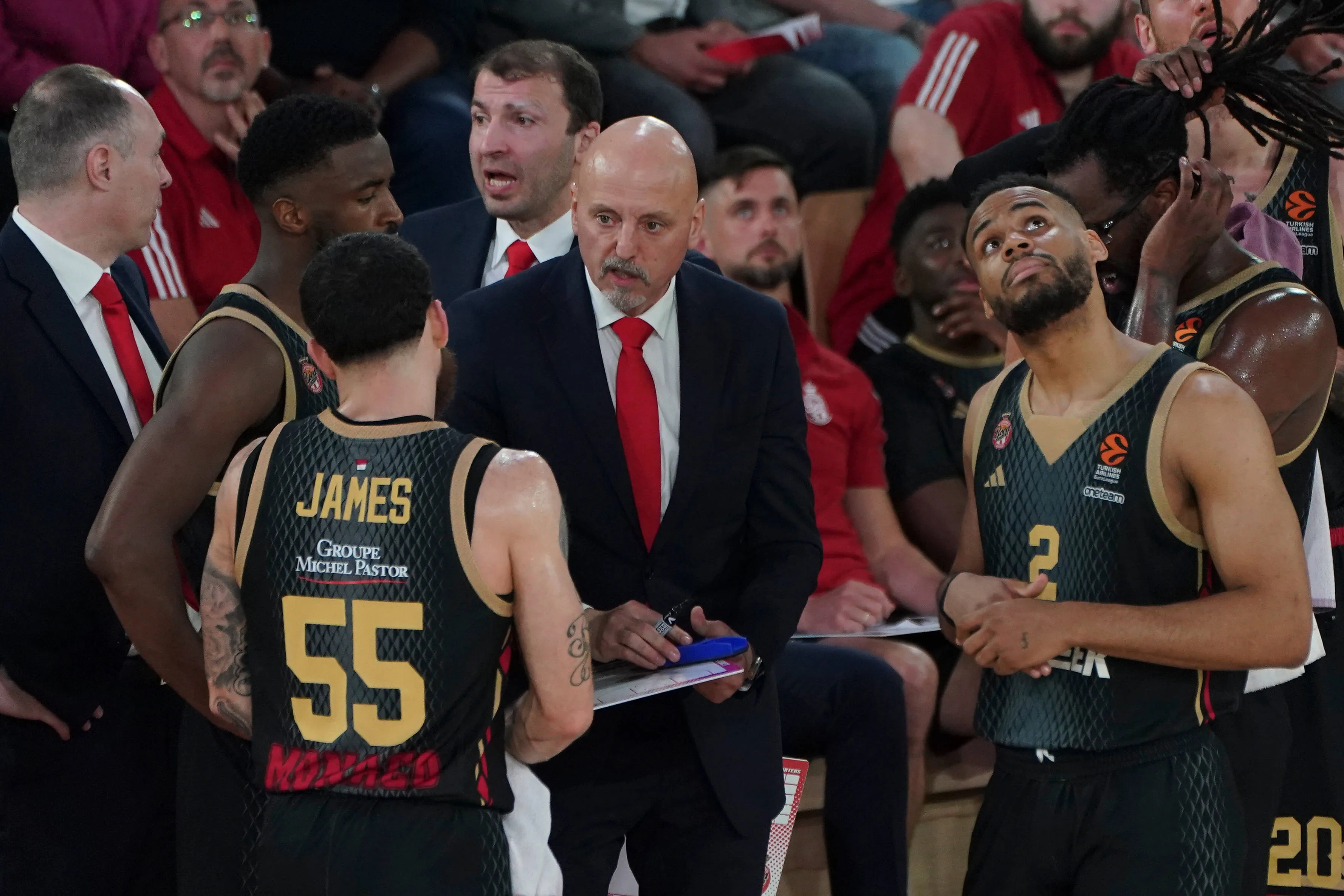 Saša Obradović, Majk Džejms, Eki Okobo i Alfa Dijalo (Foto: Guliver)