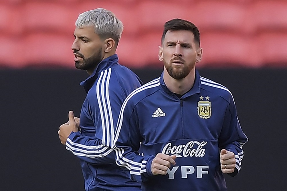 Aguero i Mesi (Foto: AFP)