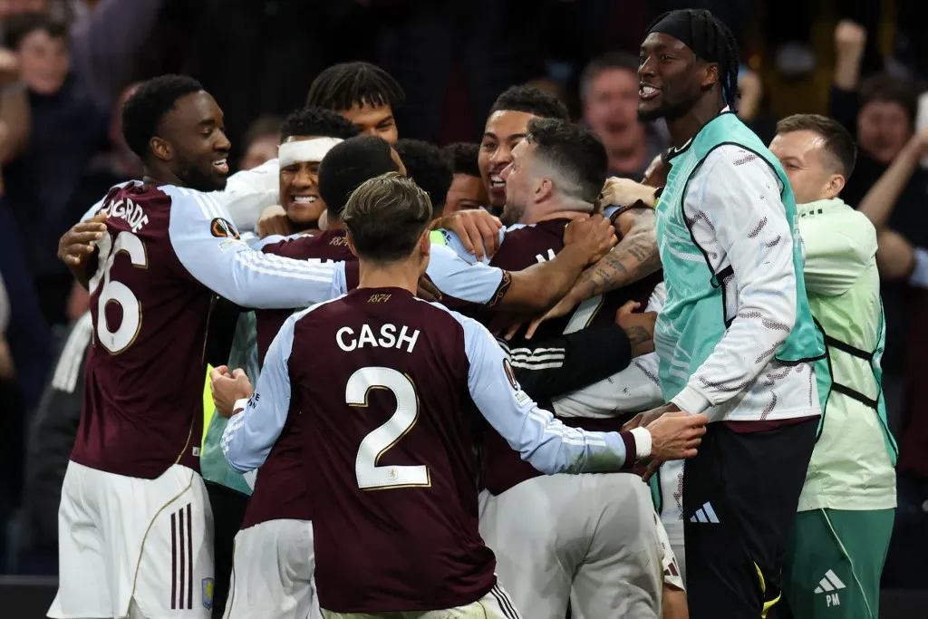 Fudbaleri Aston Vile (©AFP)