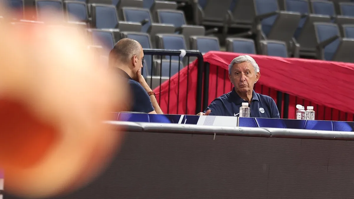Svetislav Pešić i Dragan Tarlać (©MN Press)