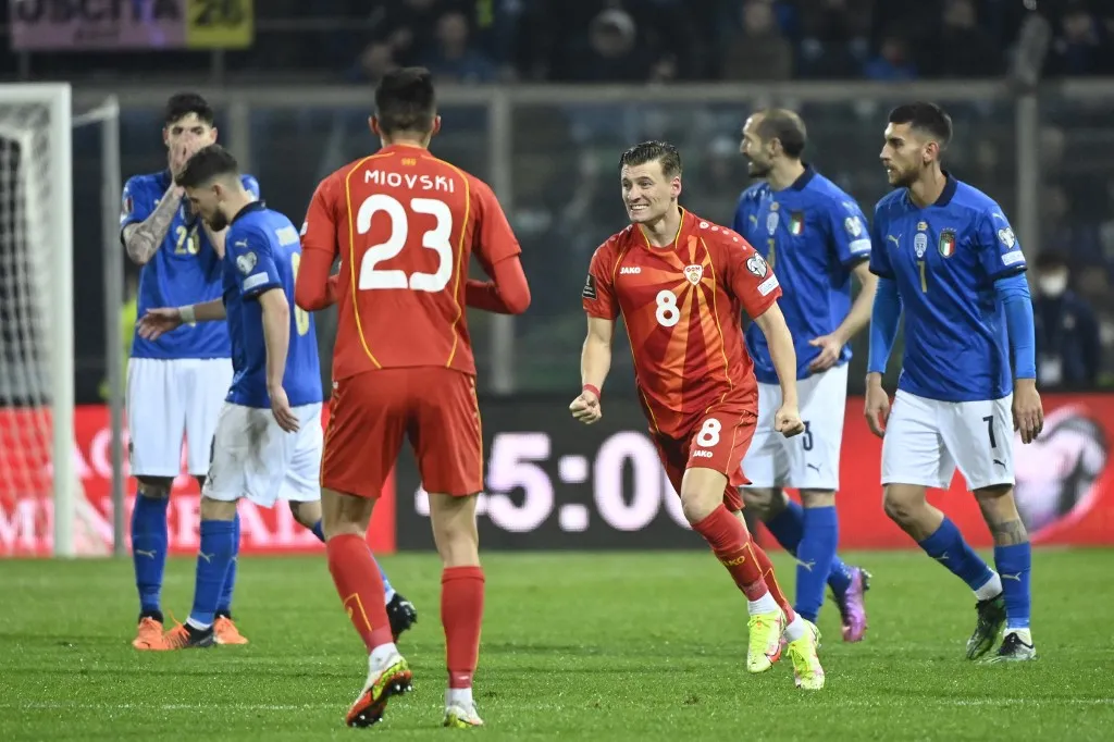 Detalj sa utakmice baraža za SP 2022. (©AFP)