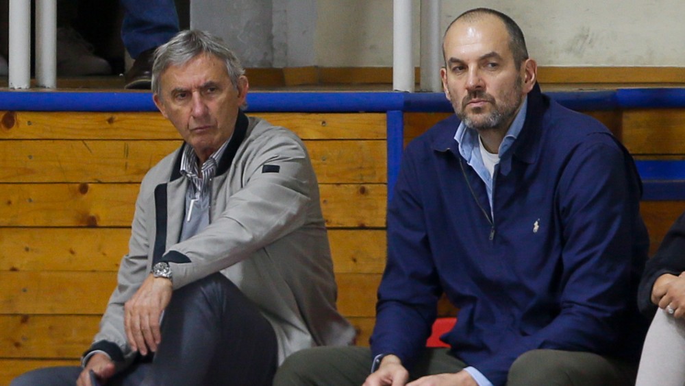 Svetislav Pešić i Dragan Tarlać (©MN Press)