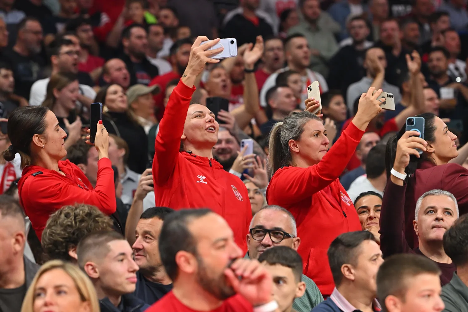 Dragana Cvijić na košarkaškom meču Evrolige, Crvena zvezda - Real (©MN Press)