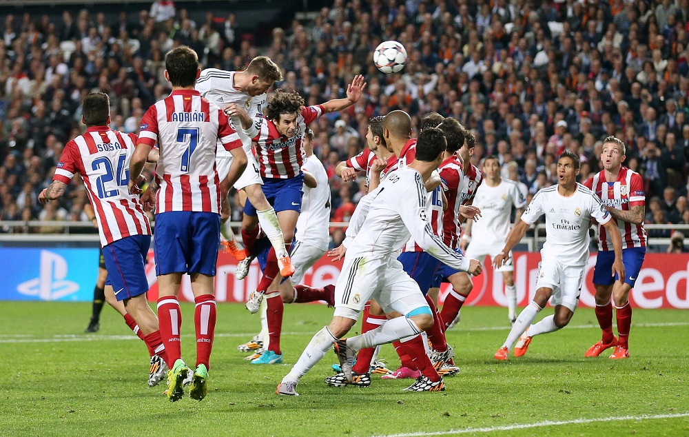 Ramos daje gol Atletiku za produžetak 2014. godine (Reuters)