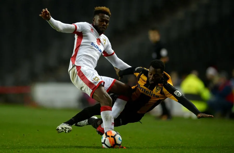 Arijibi u dresu MK Donsa na utakmici FA kupa 2017. godine (@Reuters)