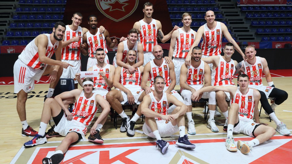 Košarkaši Crvene zvezde (©MN Press)