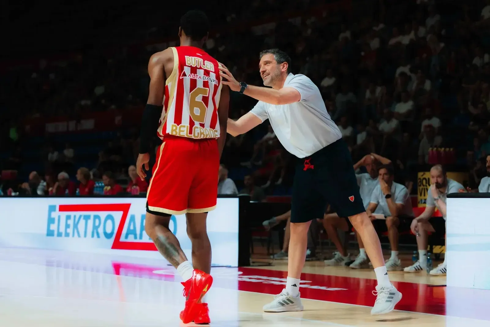 Džered Batler nije na nivou koji se od njega očekuje  (©KK Crvena zvezda)