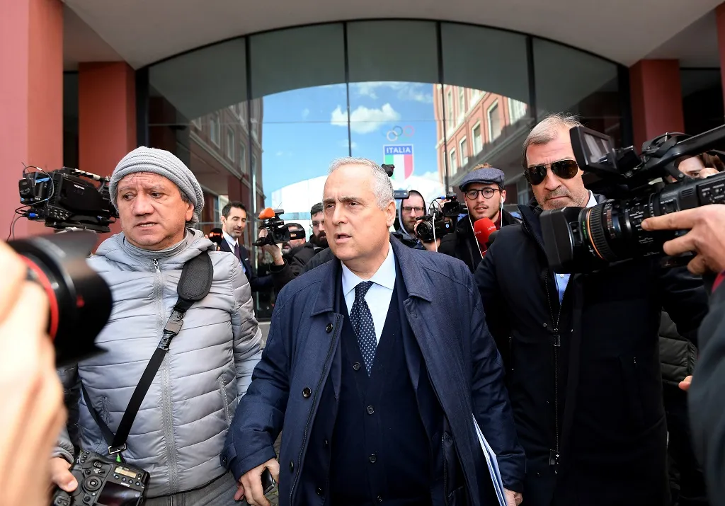 Klaudio Lotito (©Reuters)
