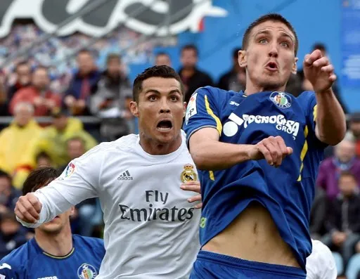 Foto: AFP, Šćepović i Kristijano Ronaldo