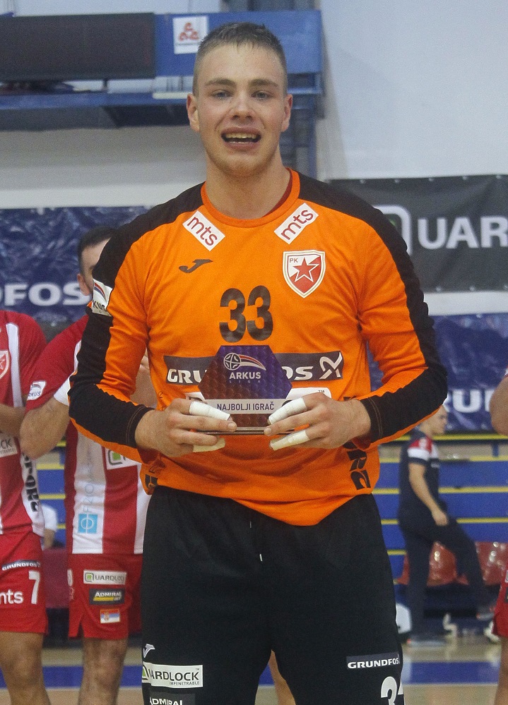 Nikola Perić je izabran za igrača meča u derbiju protiv Dinama (©Arkus liga)