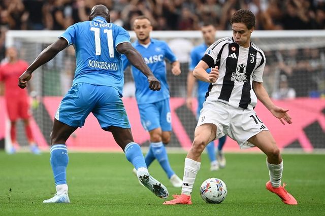 Kenan Jildiz i Romelu Lukaku (AFP)