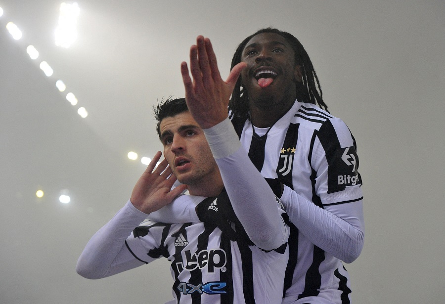 Mojze Ken i Alvaro Morata (© Reuters)