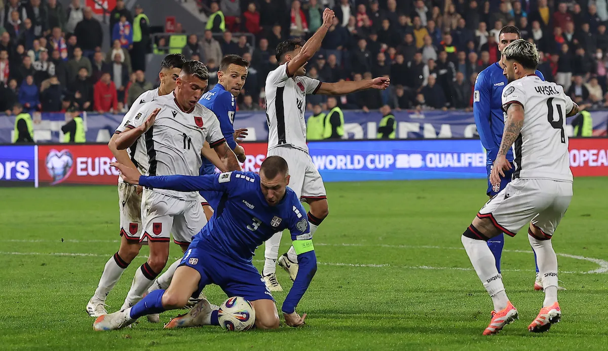 Detalj sa utakmice Srbija - Albanija (©Star Sport)