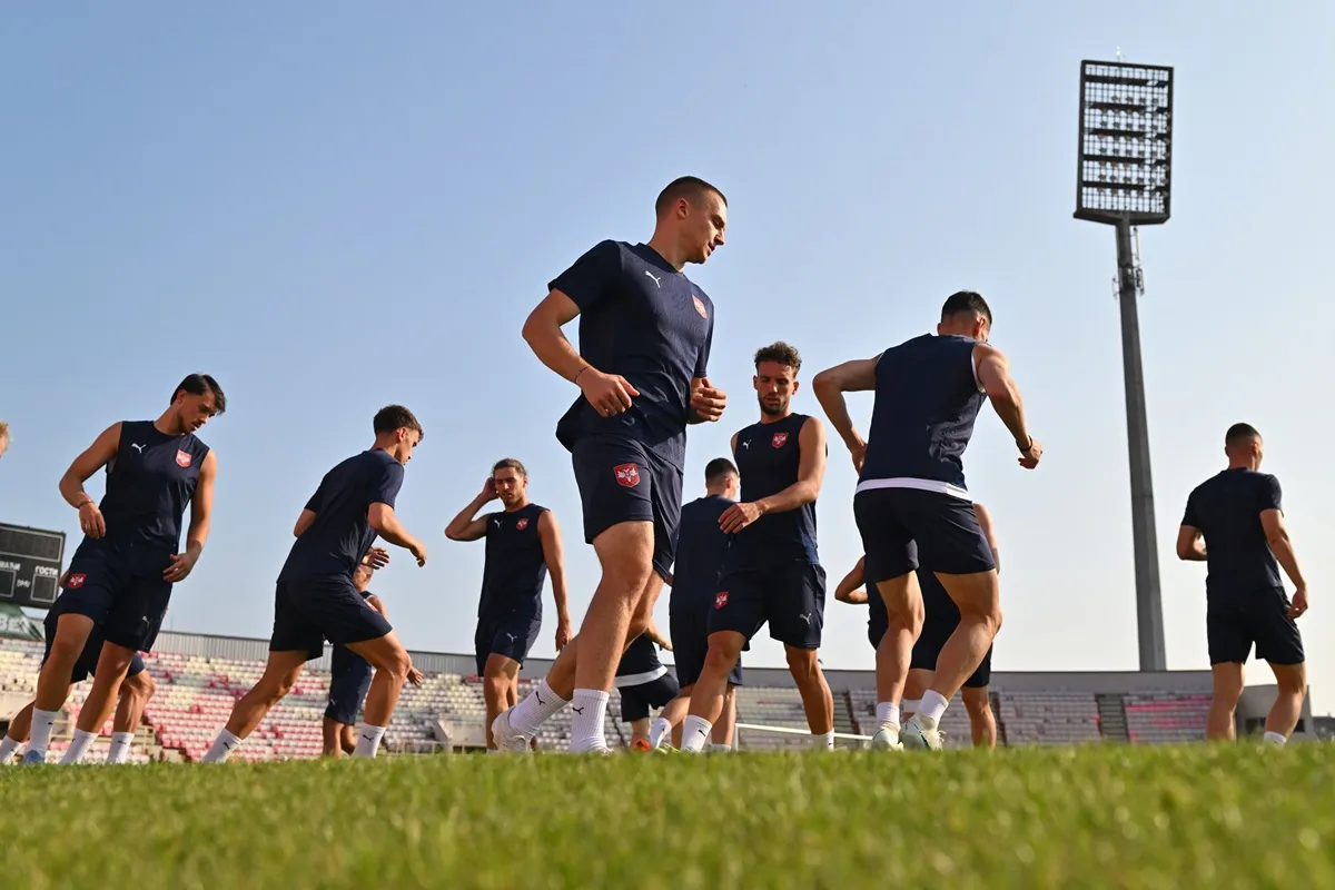 Na treningu reprezentacije Srbije (MN Press)
