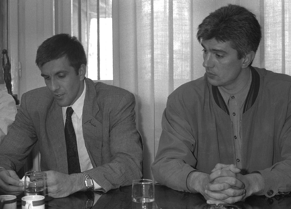 Promocija Obradovića 1991. godine (© MN press)