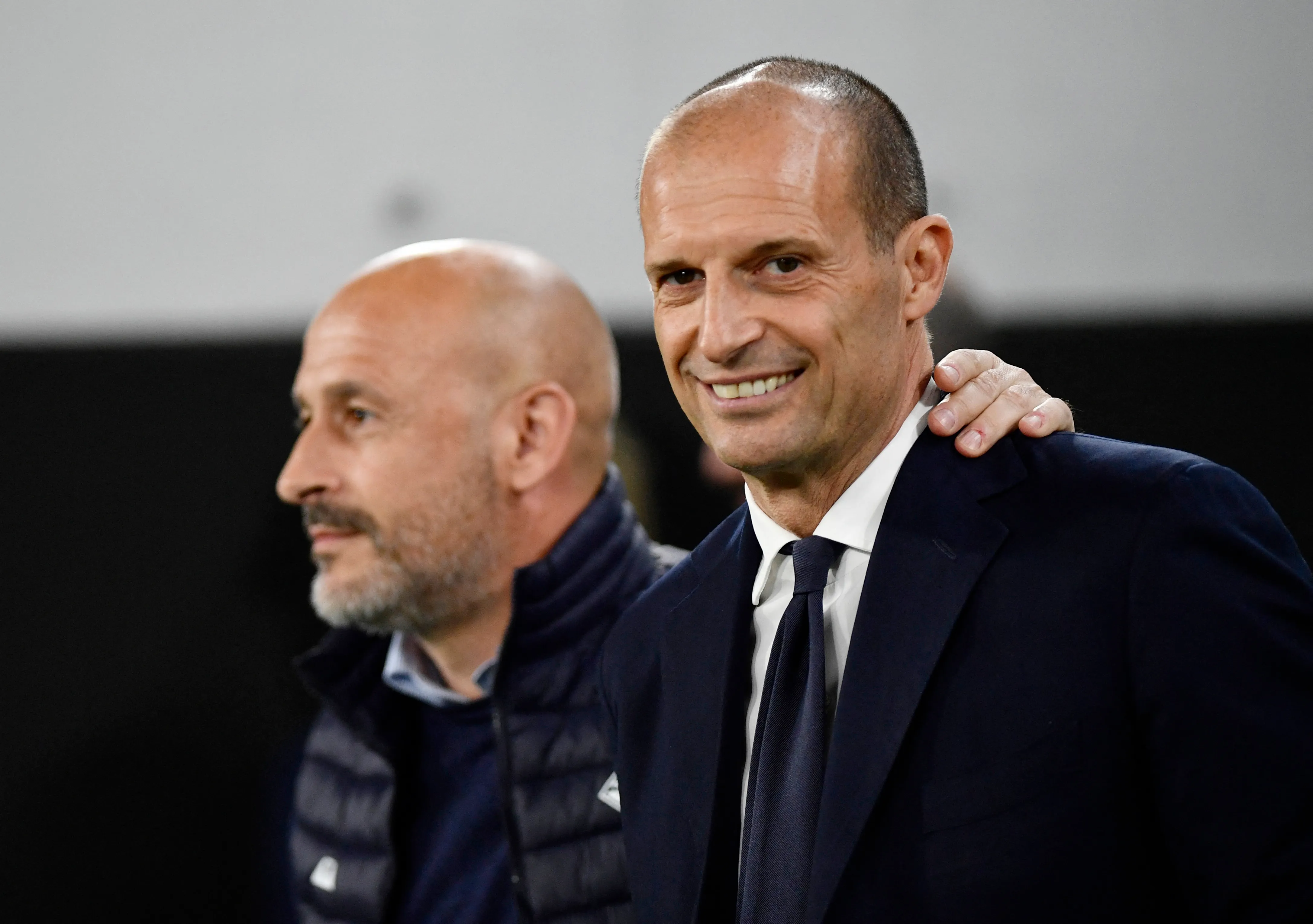 Vinčenco Italijano i Masimilijano Alegri (©Reuters)