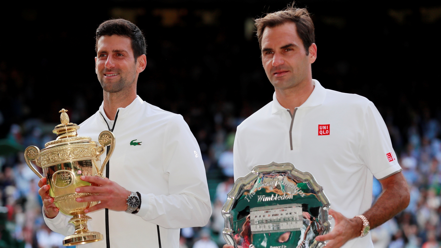 Novak Đoković i Rodžer Federer(©Reuters)