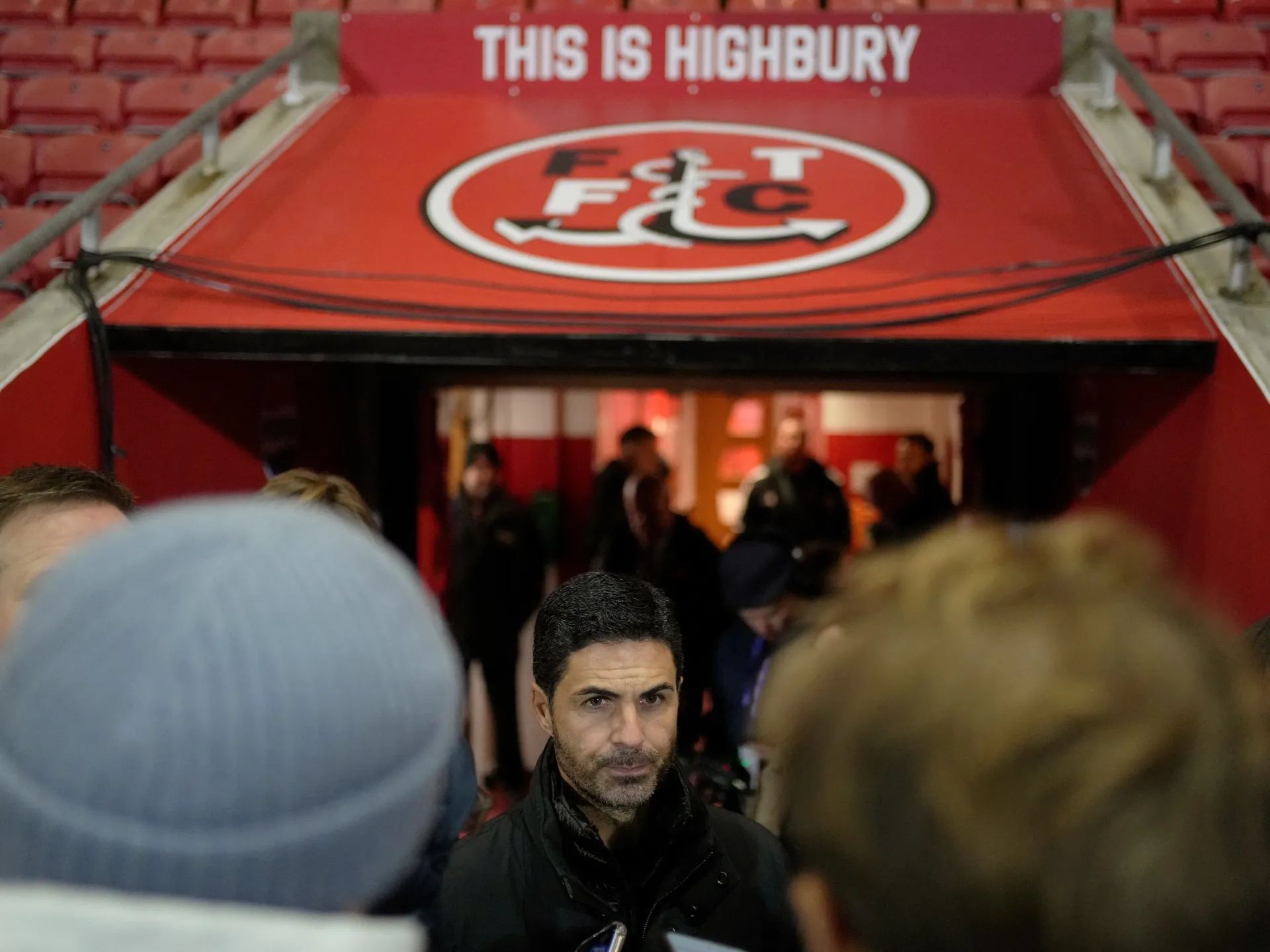 ©Reuters (Mikel Arteta posle poraza od Flitvuda)