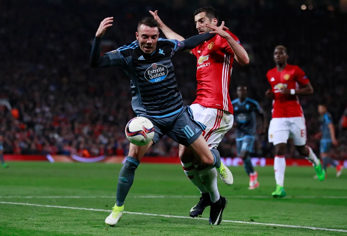 Tokom utakmice sa Mančester junajtedom u Seltinom prethodnom evropskom pohodu (Reuters)