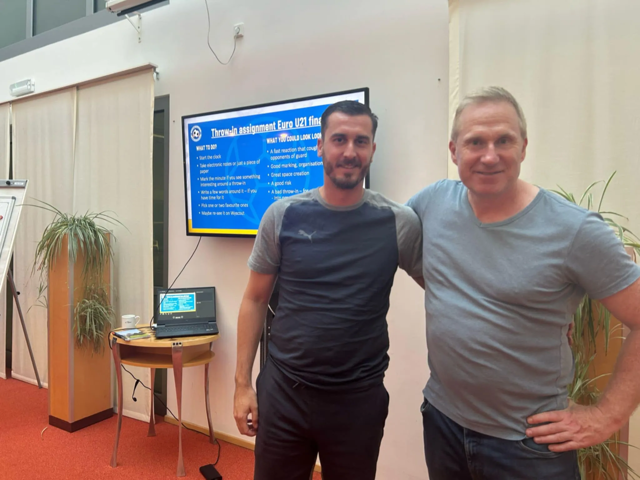 Luka Pavlović i Tomas Gronemark (©Privatna arhiva)