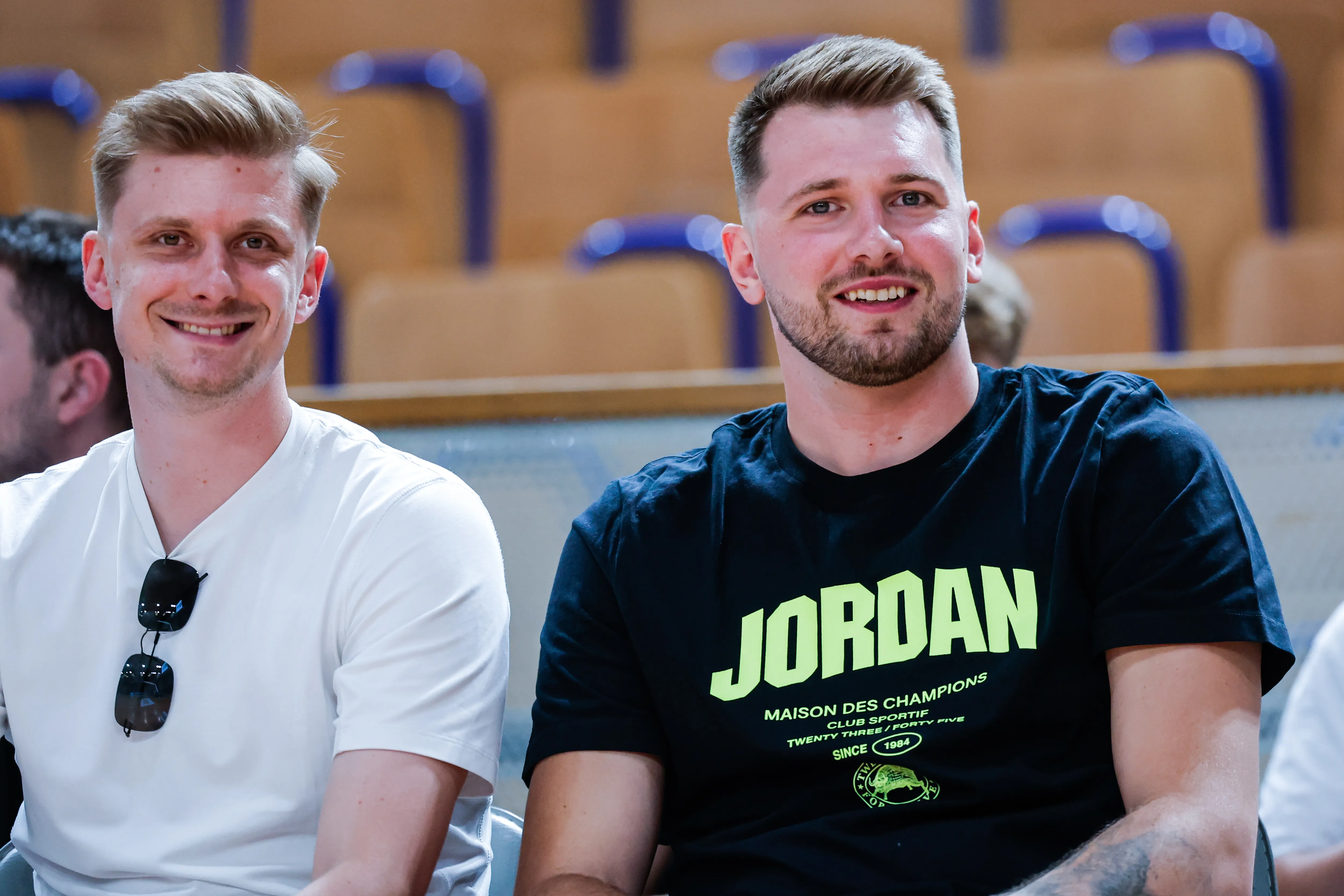 Luka Dončić na meču Ilirija - Cibona (Foto: ABA liga/Aleš Fevžer)