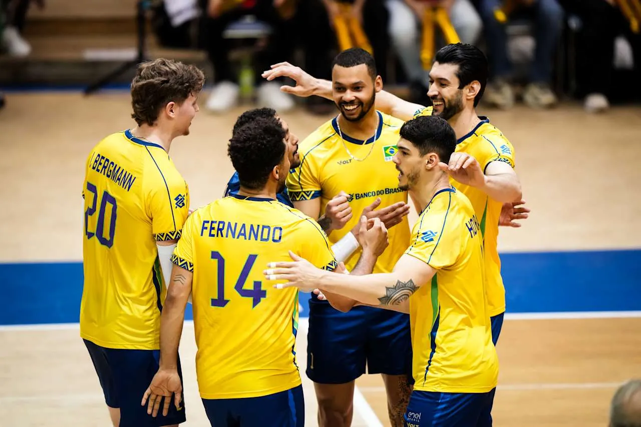 Reprezentativci Brazila (©FIVB)