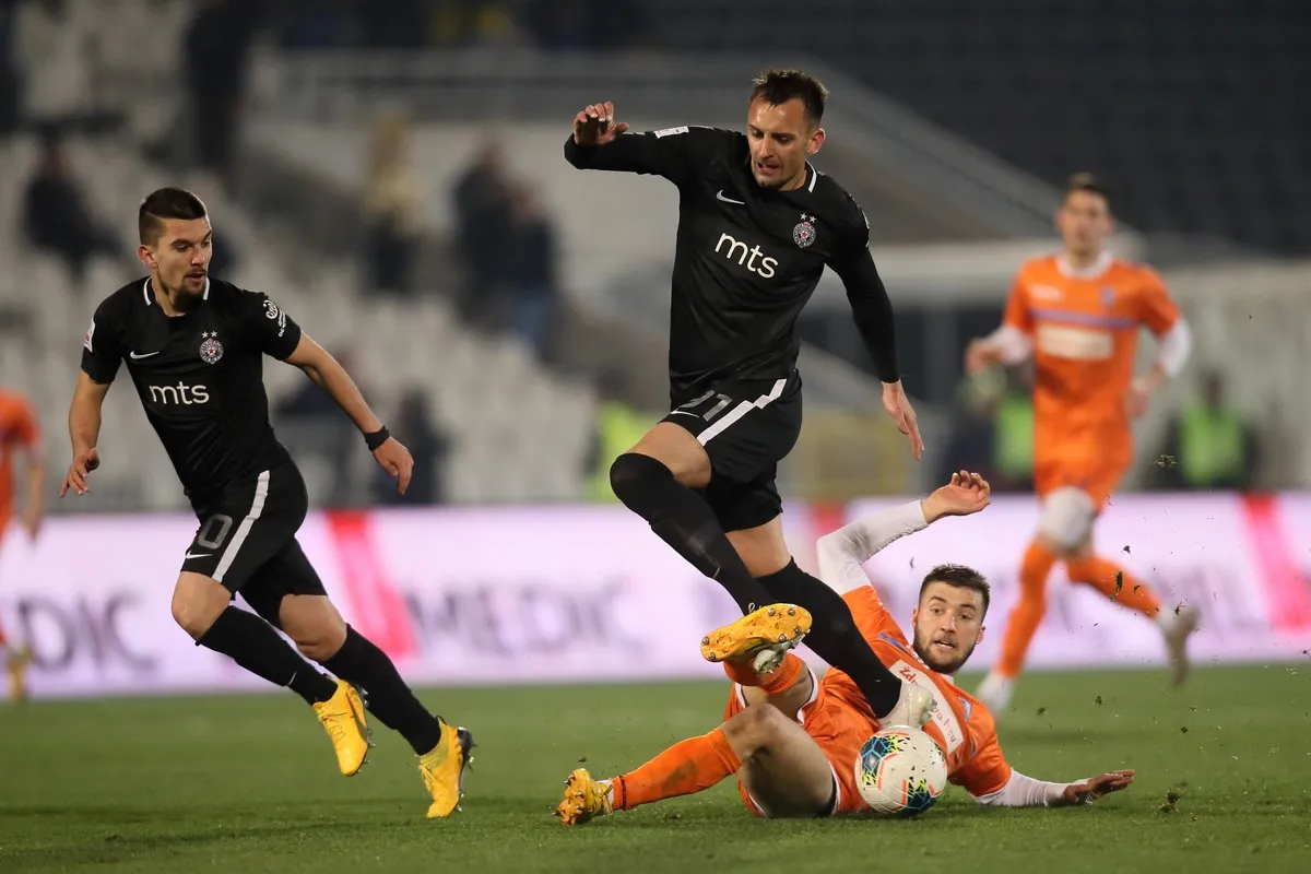 Bojan Matić u dresu Partizana (MN Press)
