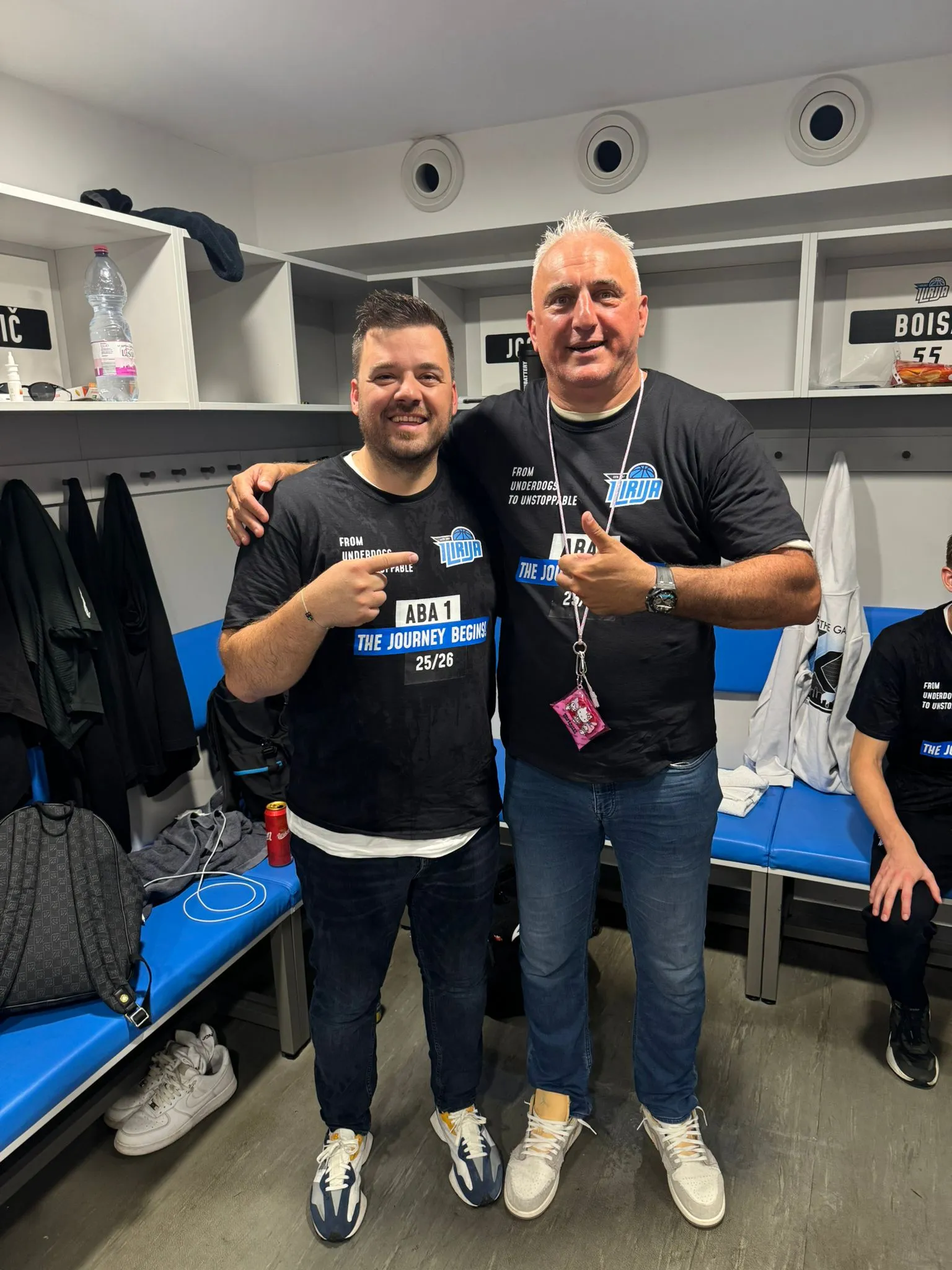 Marin Ribać i Saša Dončić (Foto: Privatna arhia)