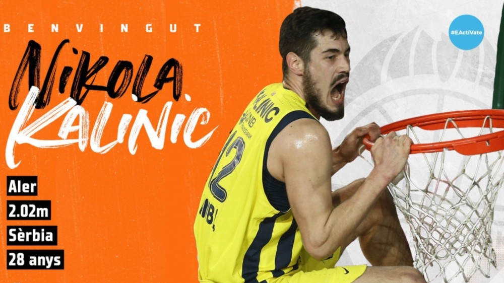 Nikola Kalinić u Valensiji (©Valencia BC)