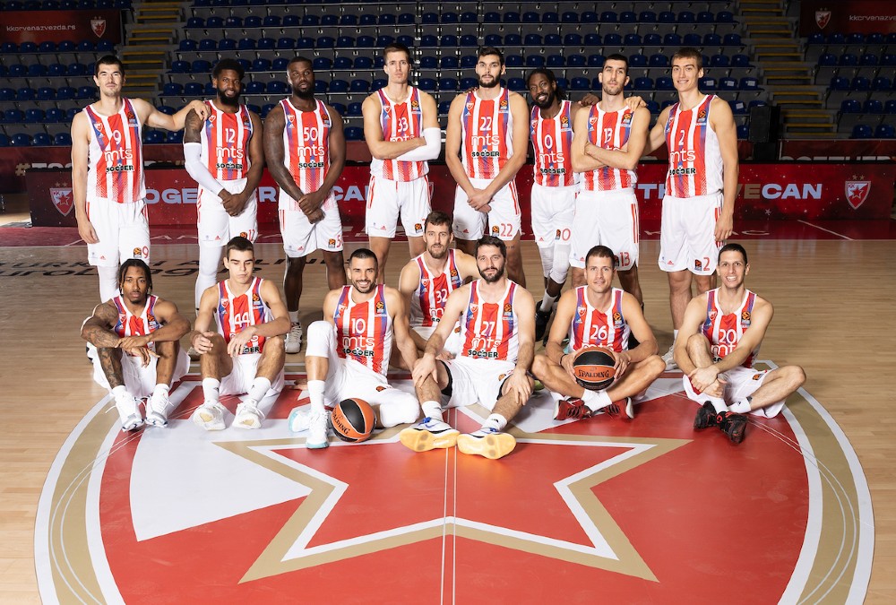 Košarkaši Crvene zvezde (Foto: Starsport)